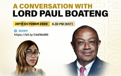 A Conversation With Lord Paul Boateng